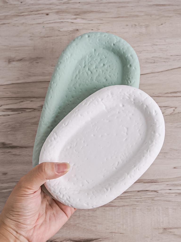 DIY Stein Kerzenhalter Beton Silikonform Zement Schmuck Aufbewahrungsschale Form Gips Untersetzer Verzierung Harz Formen Heimdeko Geschenk