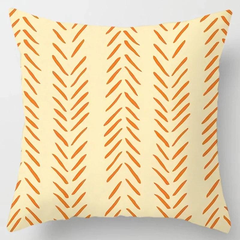 45x45cm Modern simple geometric print pillowcase Room bed Sofa Chair Office cushion cover Home Decoration embrace