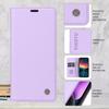 For Vivo V50 5G Phone Cases YIKATU Magnetic Closure PU Leather Mobile Cover  -  Light Purple