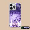 JJK Mahito Phone Case for iPhone 17 16 15 14 13 12 11 Air Pro Max Plus Electroplated Silver Magsafe Cover