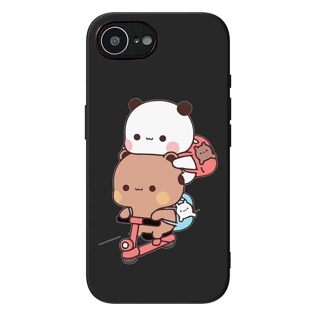 

B-Bubus D-Dudus Cute Panda Bear Phone Case for Motorola Moto E13 E20 E32 E22 E14 E15 G32 G60 G72 G7 G8 G82 G9 Plus Power Cover Motorola Moto G72