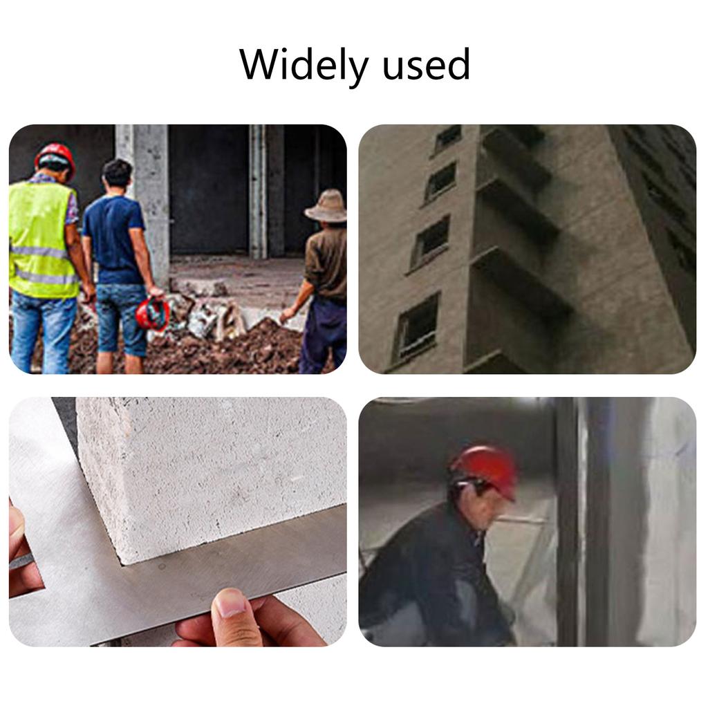 Double Eyelid Drywalls Leveling Tool Stainless Steel Corner Trowel For Precise Wall Angle Alignment And Smoothing