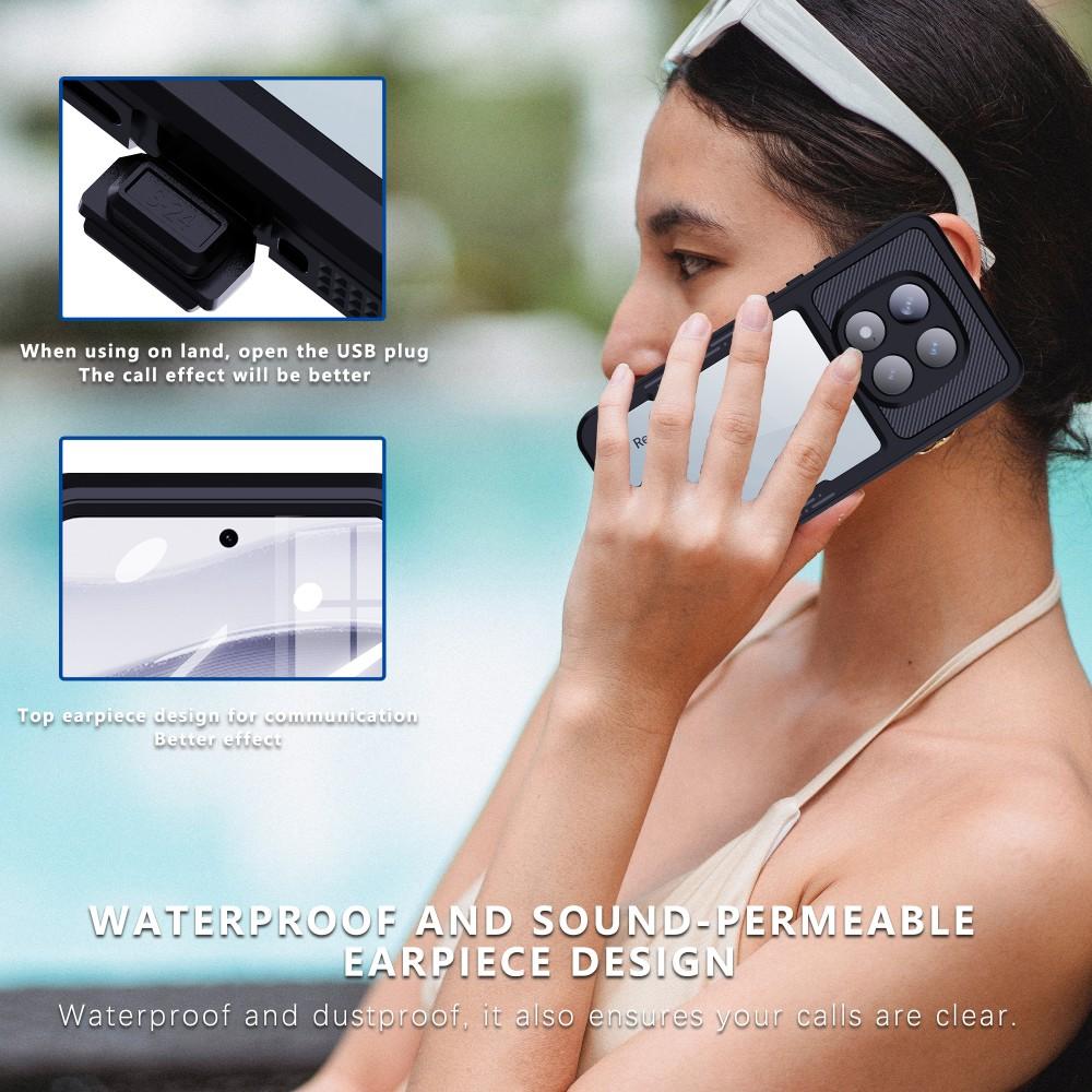  Full Sealed IP68 Waterproof Case For REDMI Note 14 Pro 5G Note13 Pro Shock Drop Proof Diving Swimming Rock Climb Outdoor Sport
