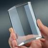 Eyelash Extension Pallet Crystal Glass U Curved/Straight Stand False Eyelashes Holder Transparent Glue Tray Beauty Makeup Tool