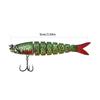 3D Minnow Fishing Lures Salt Swimbait Wobbler Multi-Section Fishing Lures Saltwater Fishing Lures Fishing Baits Wobbler