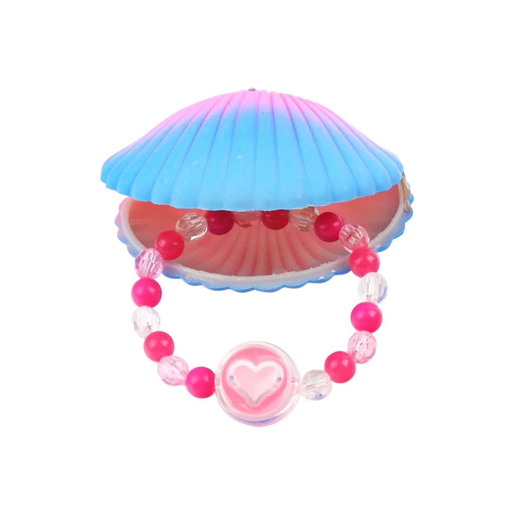Soaking In Water To Hatch Mermaid Toys, Colorful Seashell Girl Princess Bracelet Blind Box, Expanding and Expanding Creativity