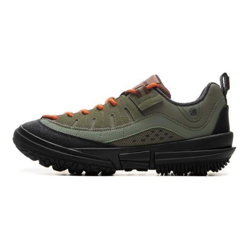 LiNing CF Su Linchuan Lite Men Low Top Outdoor Hiking Shoes Black Green AHCU057-2 42