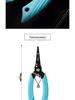 Multifunctional Stainless Steel Fishing Pliers: Lure, Gripper, and Scissors with Fine Nose