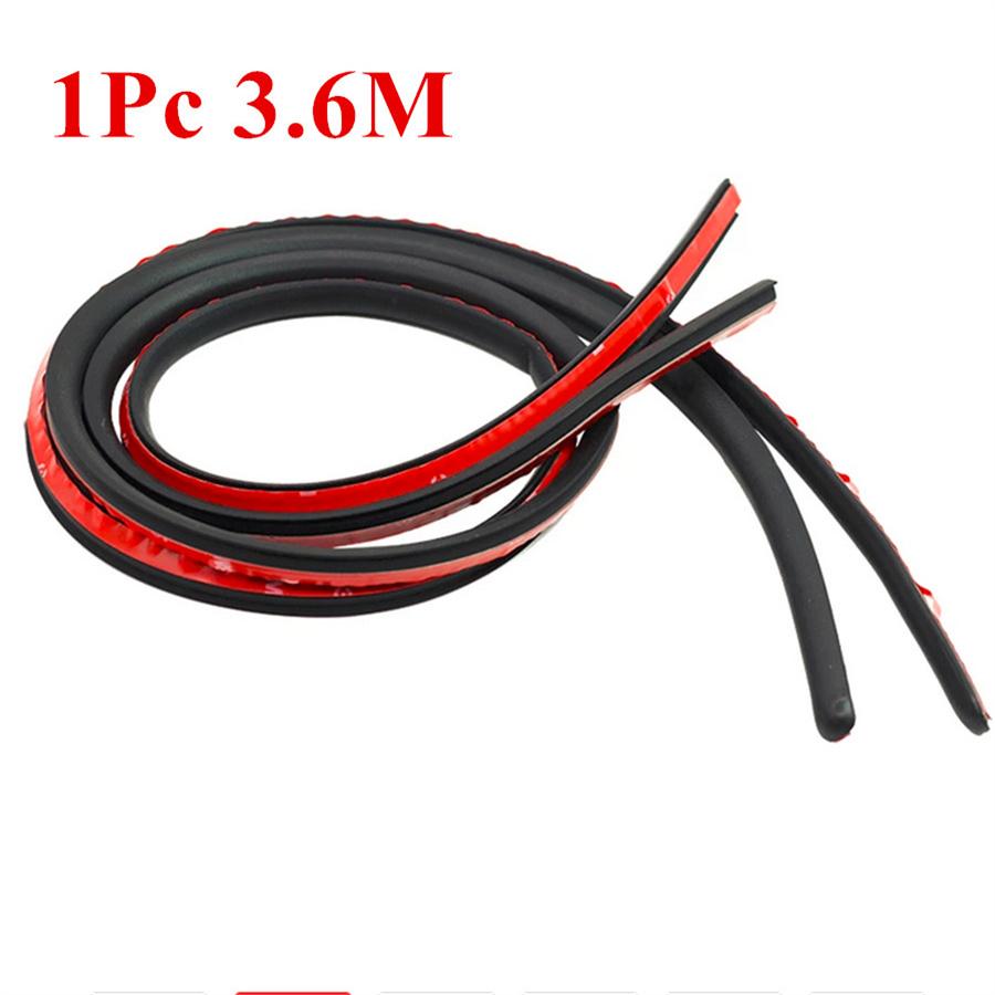 3.6M Car SUV Hood Vulcanization W/ Air Vent Rubber Sealing Strip Sealant Rubber