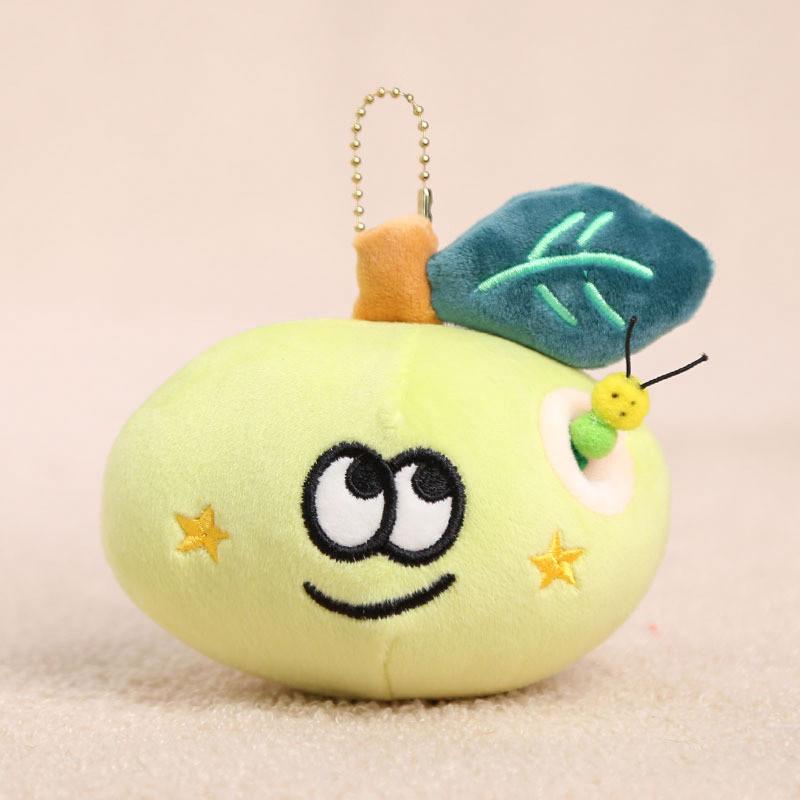 Apple Plush Toy Keychain With Pp Cotton Filling For Kids And Adults