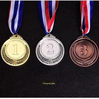 Sports Event Metal Wheat Ear Medals 123