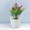 Versatile Decoration 5 Artificial Potted Calla Lily Flowers for Any Space