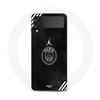 Case - Maniacase - Samsung Galaxy Z Flip3 - Black - PSG Jordan Logo - Flexible
