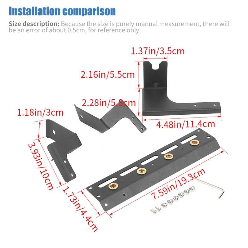 Auto-Intercom-Verlängerungshalterung Ständer Passend für Jetour Traveler 2023 Aufwärts Jetour Shanhai T2 2024 Aufwärts Autoinnenausstattung