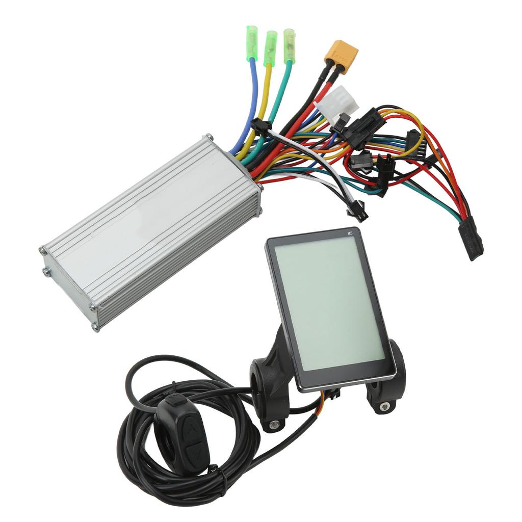 Electric Bike Brushless Controller Kit 48V 60V 500W LCD Panel Brushless Speed Controller Kit for Electric Bike Scooter
