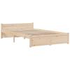 Letto in Legno Massello 120 x 190 cm