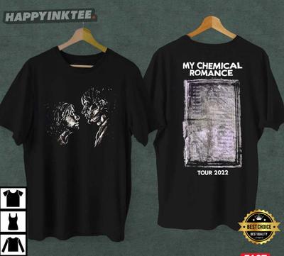 Maglietta Vintage 2022 My Chemical Romance Tour 2022, taglia S-4XL