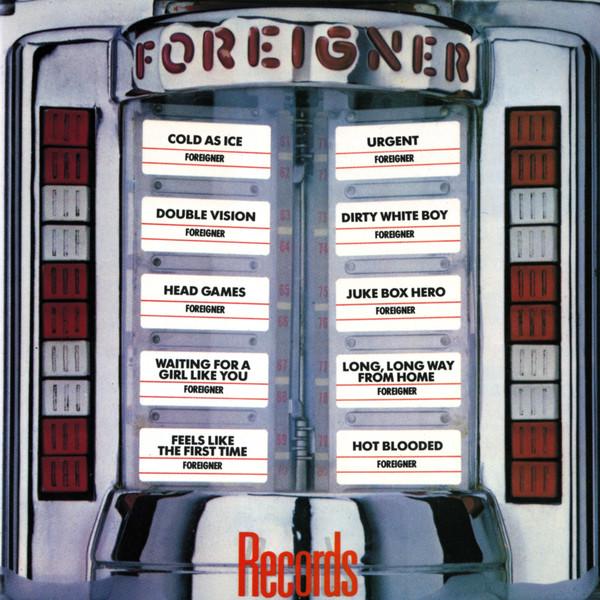 

CD FOREIGNER - Records 7809992,7567809 Atlantic Europe Rock Used