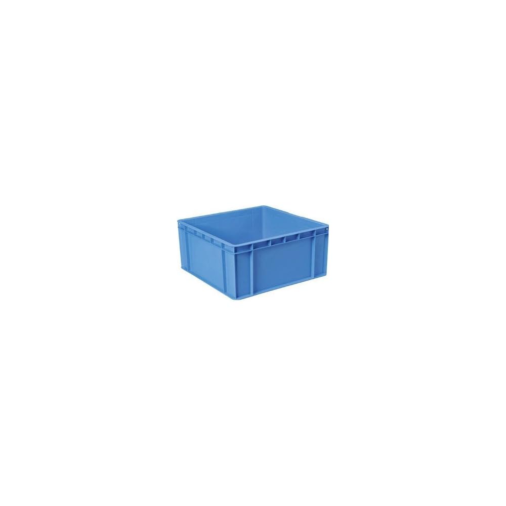DIC Plastic PC-60-BL Storage Container Durable Lightweight Blue Plastic Box