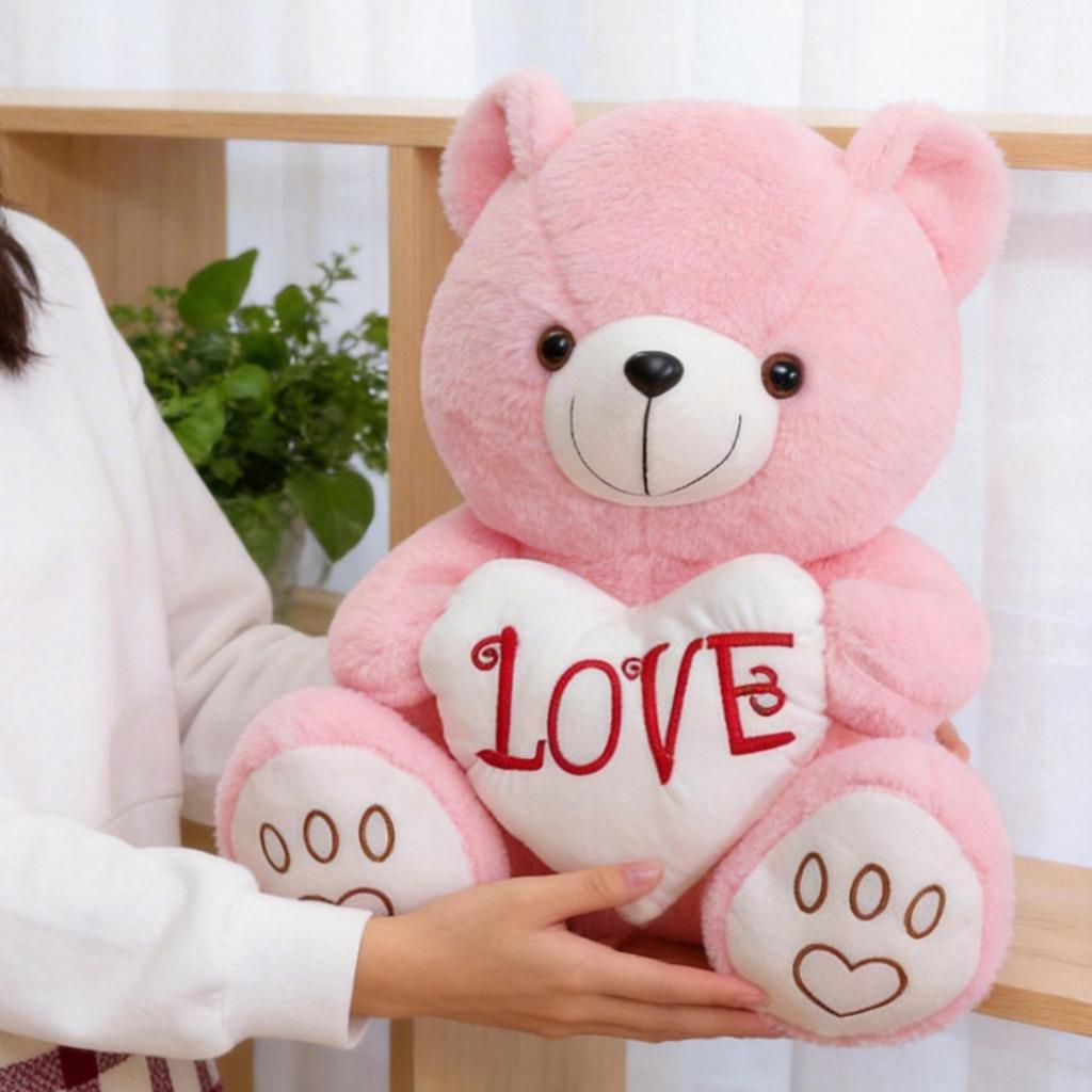 Cartoon Hugging Bear Plush Toy Sleeping Pillow - Gift Claw Machine Cloth Doll