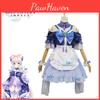 Genshin Impact Sangonomiya Kokomi Maid Cosplay Costume For Role Play And Halloween