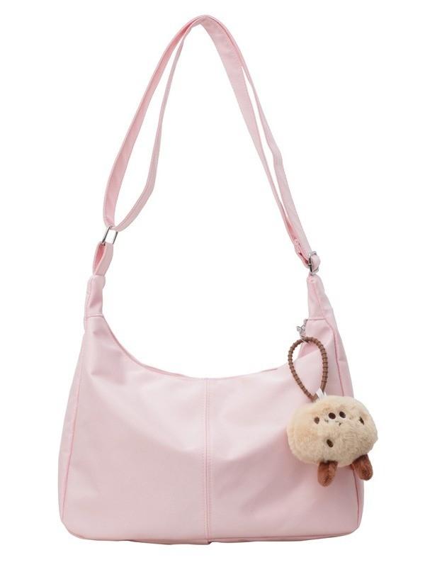 Oxford Cloth Saddle Bag For Women With Zipper Closure For Daily Use