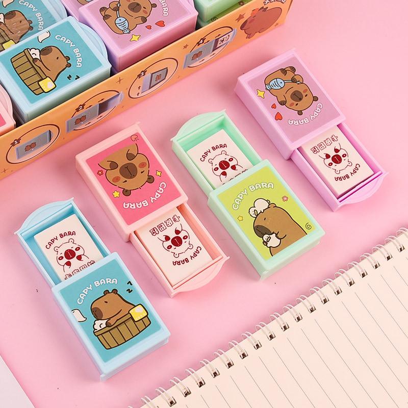 1 Stück Capybara-Thema Kreative Zauberkiste Gummi Schüler Kinder Spielzeug Preis Geschenke