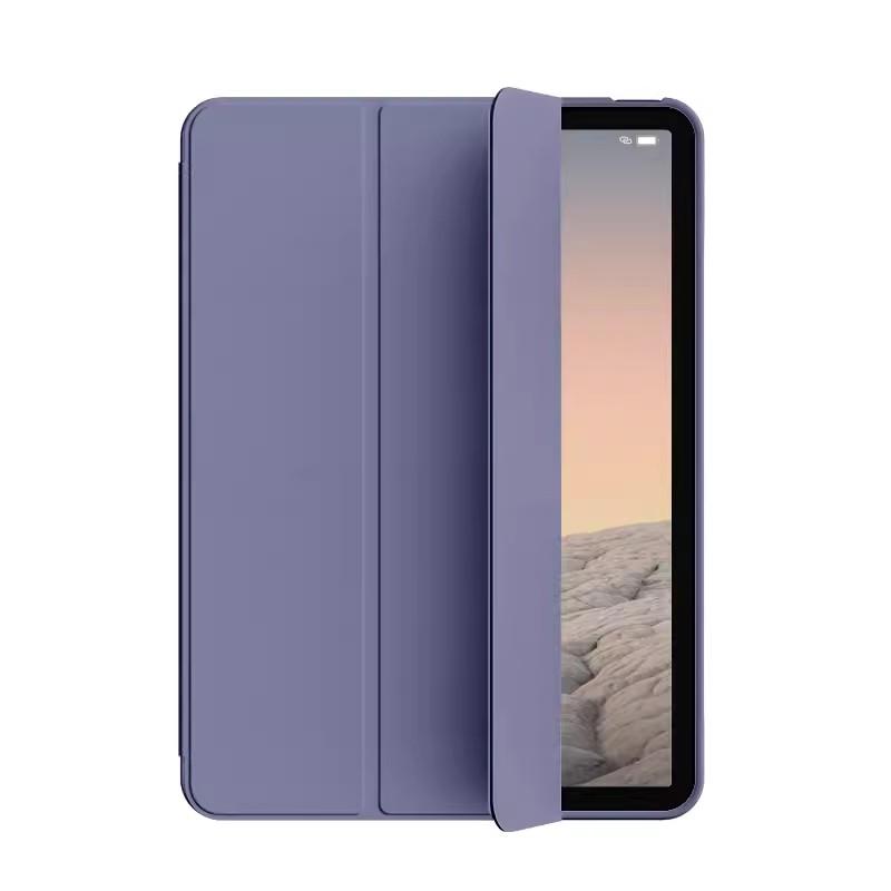 Three-fold Bracket PU Protective Shell for iPad Pro 11 4th Case 2nd Gen. Pro 11 Air 11 A16 10th 9th 10.2 Mini 6 Cover