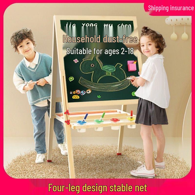 Kinder Staubfreie Abwischbare Tafel Staffelei & Wandaufkleber Zeichenbrett