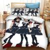 BABYMETAL Rock Band Bedding Set For Bedroom Soft Modern Bedspreads Comefortable Kids Duvet Cover Quilt Cover And Pillowcase