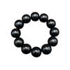 Tibetan Sheep Horn & Black Donkey Hoof Bead Bracelet/Necklace with Round Bead Accessories for Men and Women