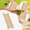 Wooden Hamster Ladder,Ladder Bridge,Activity,Training,Bunny Hutch Ramp Dwarf