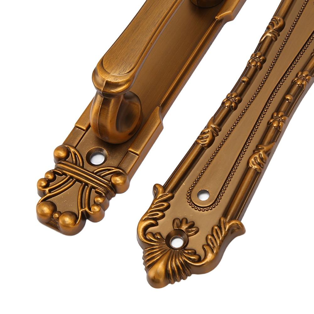 Durable Barn Door Handles Yellowish Bronze Cabinet Door Handles Rustic Door Pulls  Closet