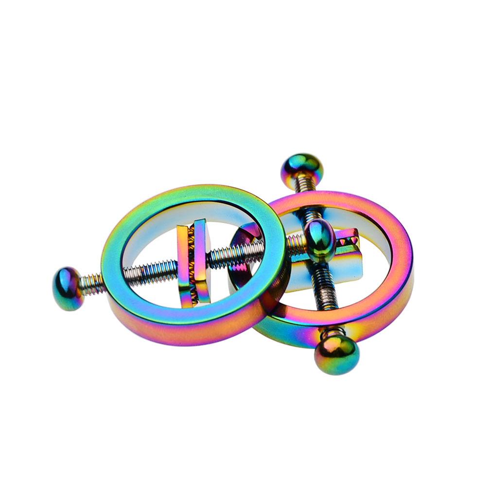 SM Metal Erotic Nipple Clamps - Adult Toys for Couples