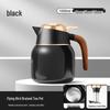 Large Capacity Steaming Teapot, Stainless Steel with Ceramic Coating, Tea-Water Separation, Heat Preservation, Ideal for Brewing Old White Tea At Home