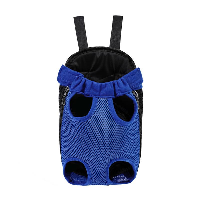 Portable Mesh Backpack for Small & Medium Dogs and Cats - Breathable Travel Carrier