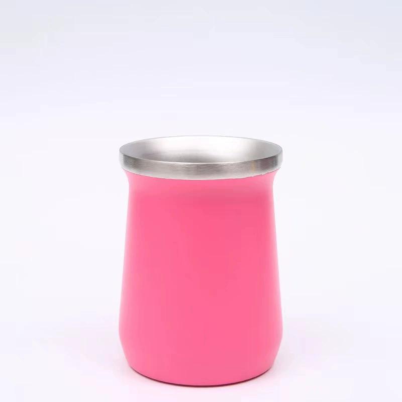 double wall 240ml 8oz stainless steel yerba mate tea cup tumbler coffee cup coffee tumbler no straw