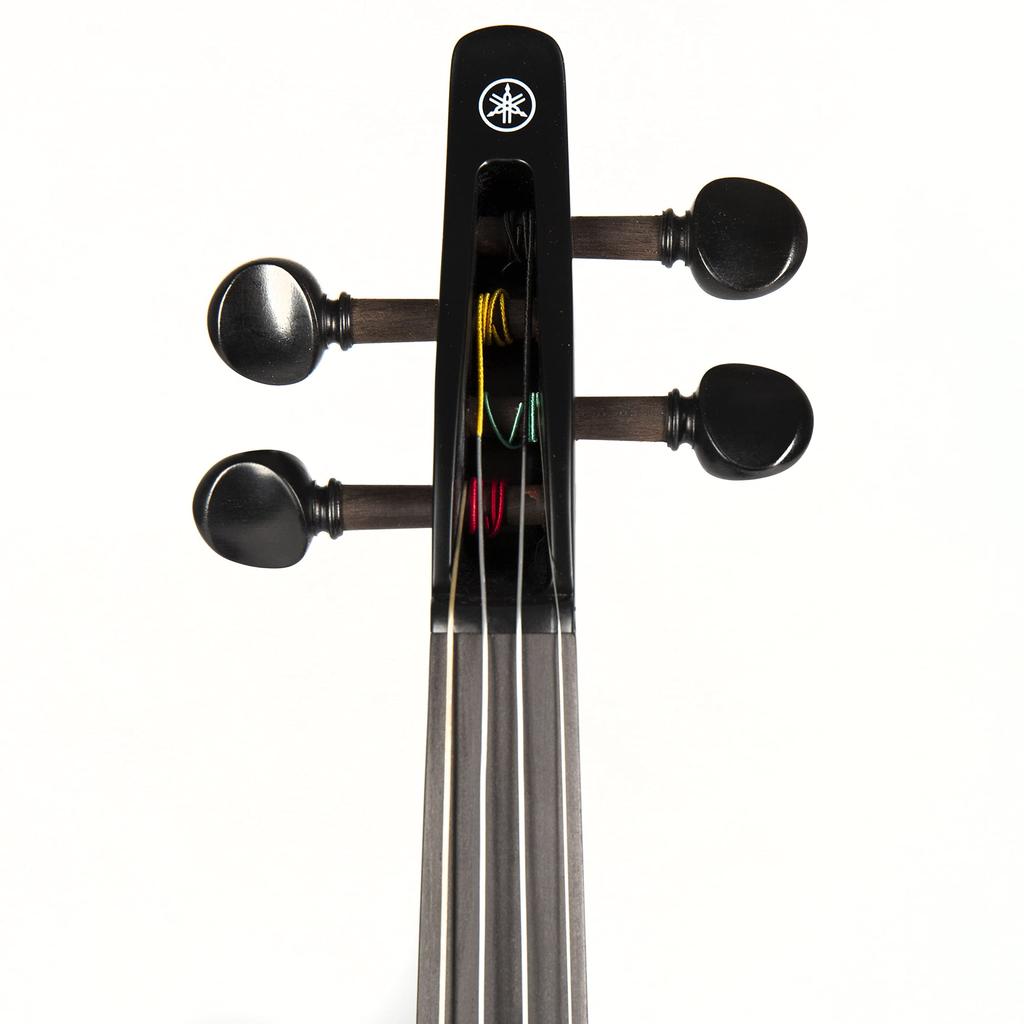 Yamaha YEV104BL Electric An organic design that makes the most of the texture and Violin wood's materials.