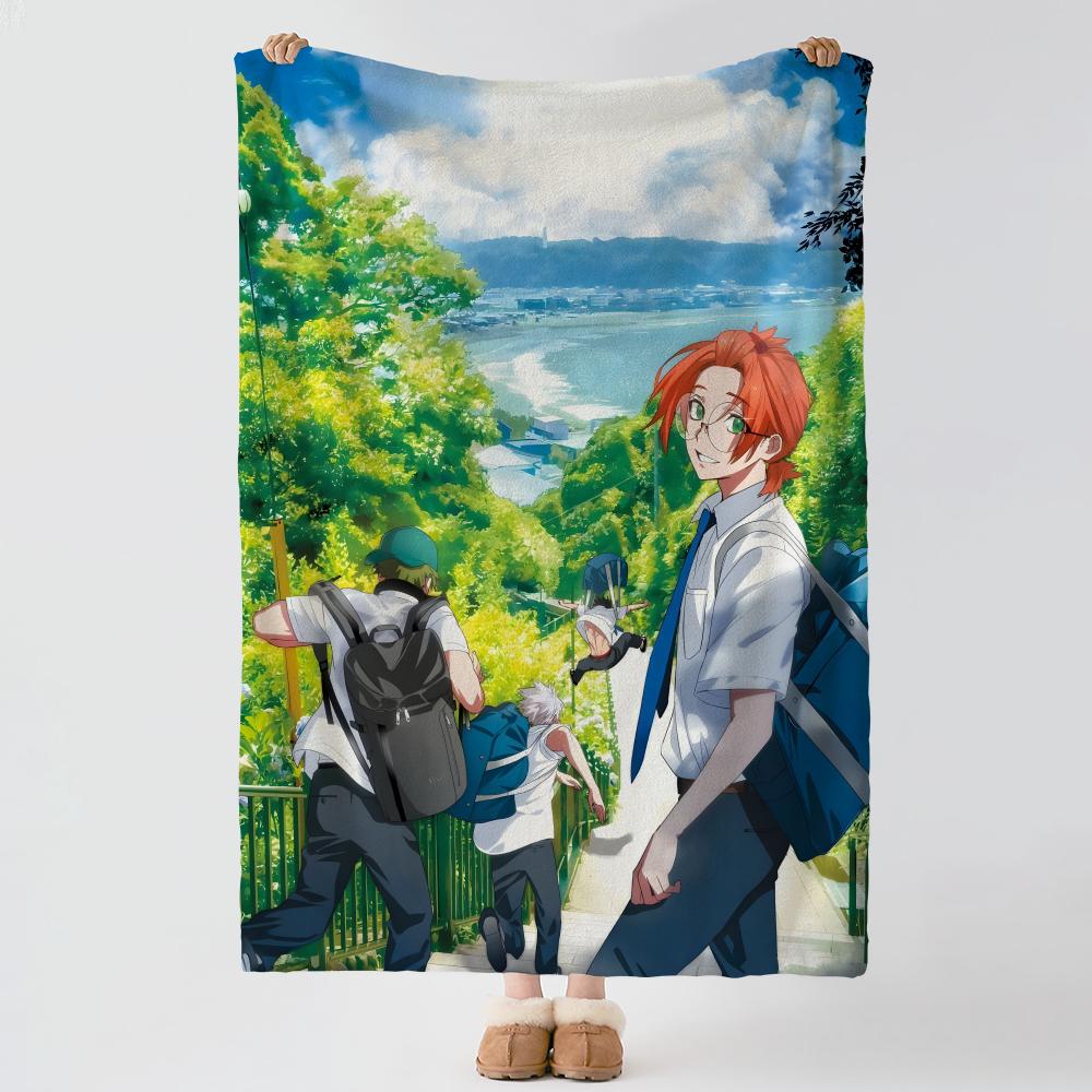 game P-Phantom Busters-S Throw Thick Comfort Flannel Quilt, Multi-scene Use Indoor Outdoor Daily Nap