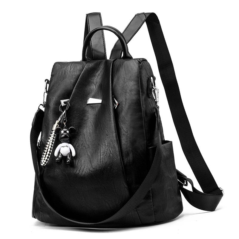 

Trendy Oxford Cloth Women s Backpack: 2025 New Korean Style Fashionable Handbag and Shoulder Bag 19 inch