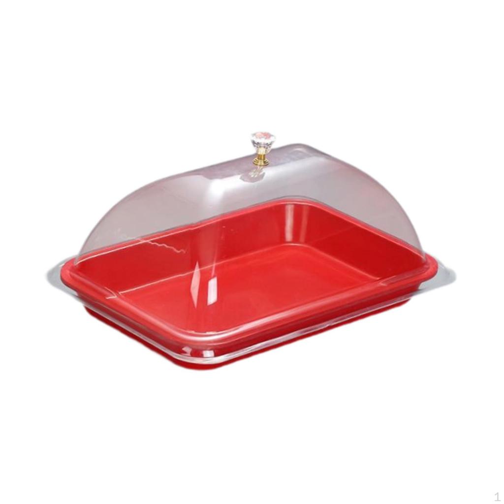 Cake Stand Cover Reusable Food Display Serving Dish Lid for Outdoor, Indoor Use Cheese