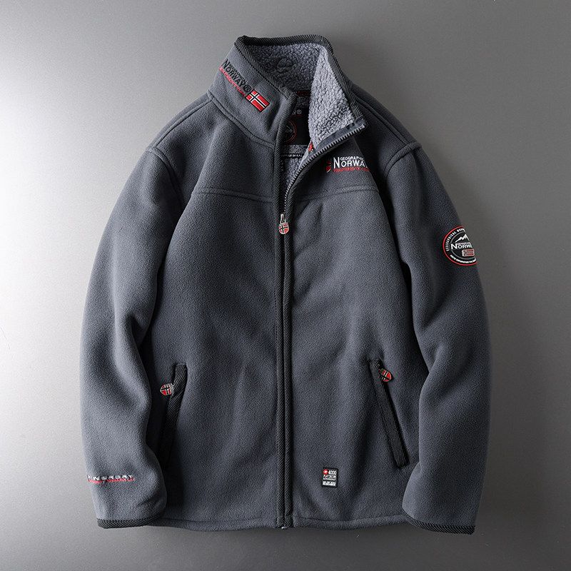 Winter Export Tail Order Men's Cotton Clothes Fleece Sweater Outwear