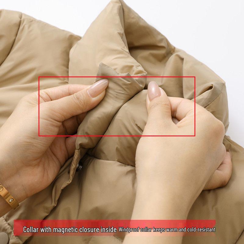 Women's Lightweight Ultra-Light Down Jacket - Short, Plus Size, Casual Trendy Outerwear for Autumn and Winter