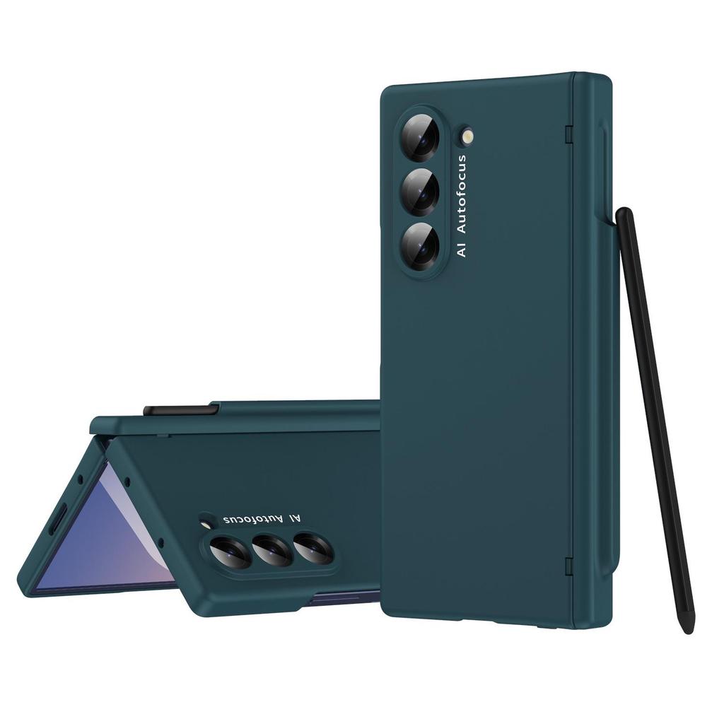 Samsung Z Fold6 Phone Case with Pen Slot & Macaron Hinge Protection