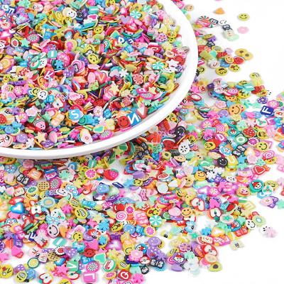 NO HOLE Polymer Clay Flower Crafts Flatback for DIY Decor 250000/500000Pcs