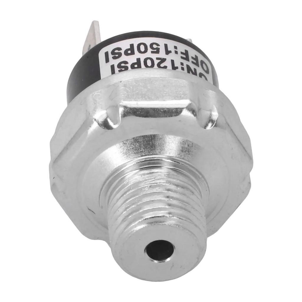 120 150 PSI Air Compressor Pressure Switch with 1/4 NPT Male Thread Compatible with AC110V Air Suspension Systems