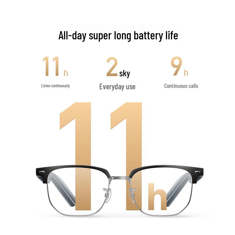 SUPERHEXA AI Smart Audio Translation Glasses
