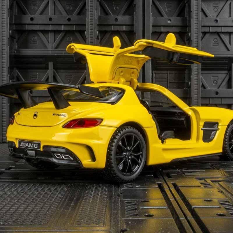 Jiaye VB32653 Big Ben Light & Sound Alloy Car Model Toy