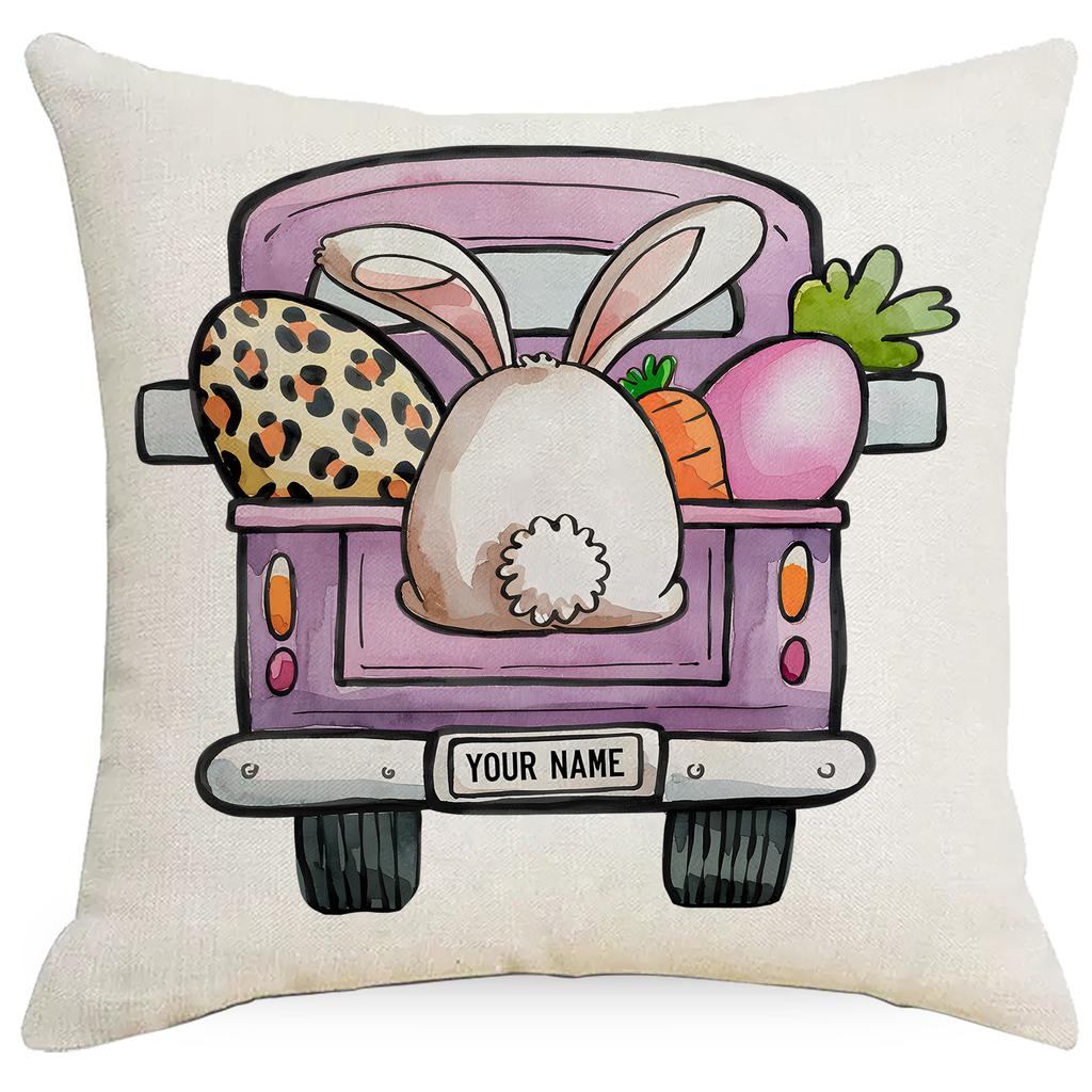 Oster-Kissenbezug Hase Brief Kreative Heim Kissenbezug Dekoration