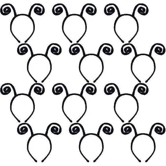 Coopay 12 Pack Butterfly Antenna Headband Snail Headband Alien Headband Butterfly Hair Accessories Black Velvet Headband for Halloween Party Costume